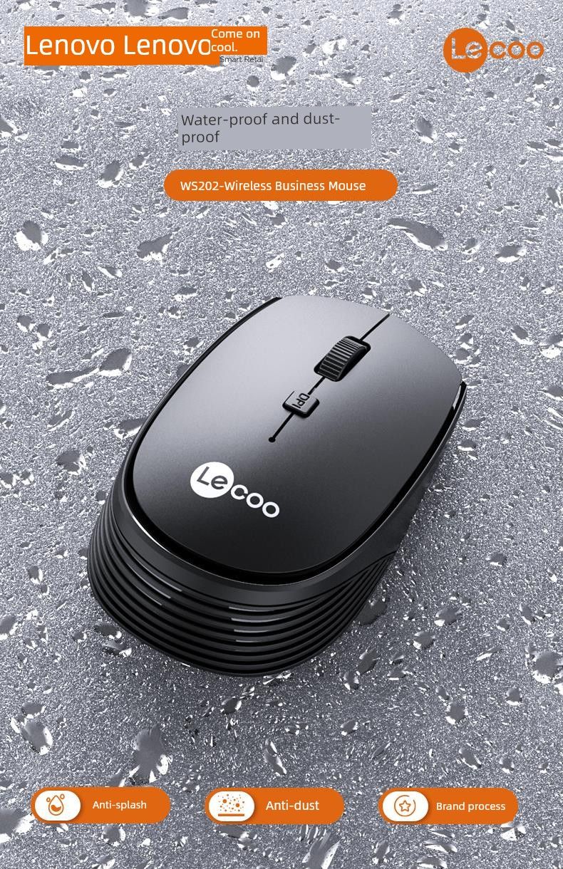 Laiku Small Business Portable Photoelectric Wireless Mouse_voghion.com