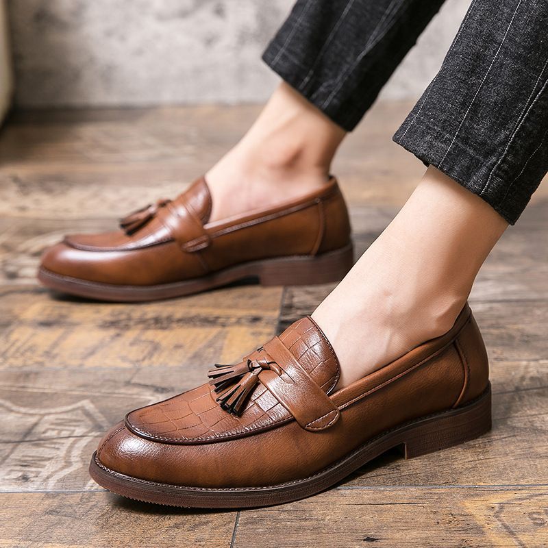 Unschlagbare Qualität 2025 Frühling und Herbst Business Herren Casual British Fashion Set Fuß Lederschuhe_voghion.com
