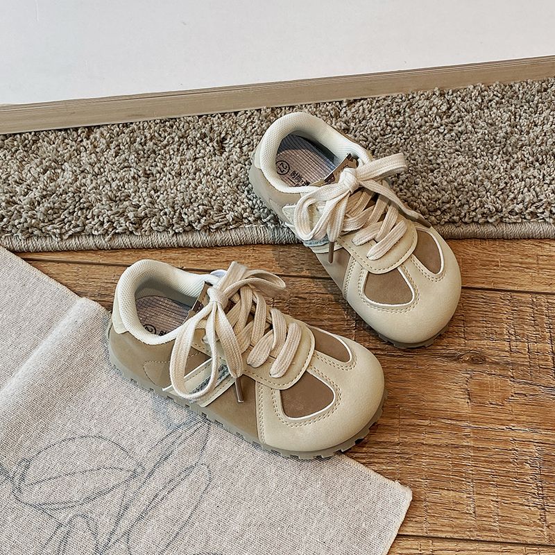 Classiche scarpe da ginnastica con cinturino per bambini, unisex, autunno, morbide, in similpelle, scarpe sportive per ragazzi e ragazze, design del marchio, antiscivolo, da viaggio_voghion.com