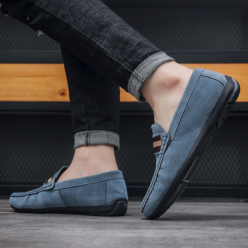 Männer Casual Schong Moud Männer Schong Männer Loafers Mokassins Slip On Männer Flats Männlech Führerschong_voghion.com