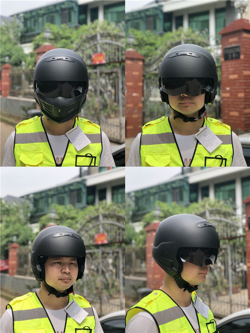 Scorpion helmet Vader helmet Motorcycle helmet for both men and women_voghion.com