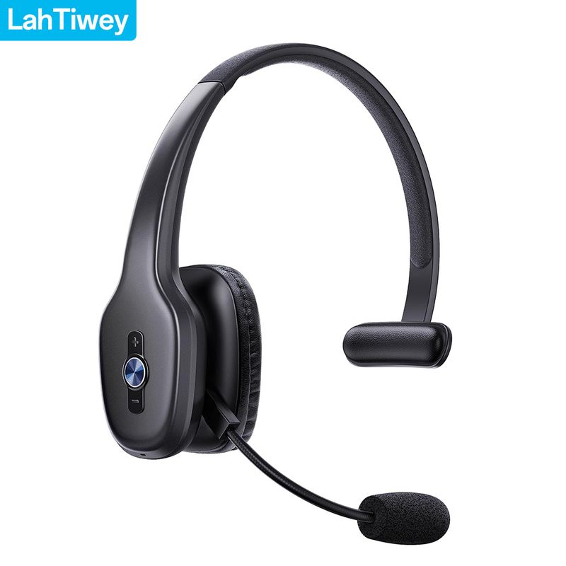 Headset, Bluetooth With Microphone,Wireless On-Ear Headset For Computer Cell Phone Trucker Home Office_voghion.com