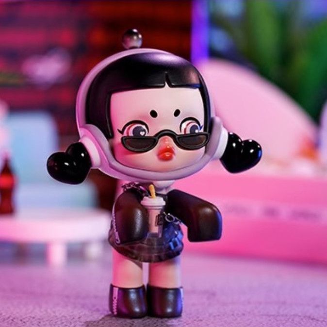 Blind Box Skullpanda karhukissa villityssarja sp2 käsintehdyt koristeet lasten lahja_voghion.com