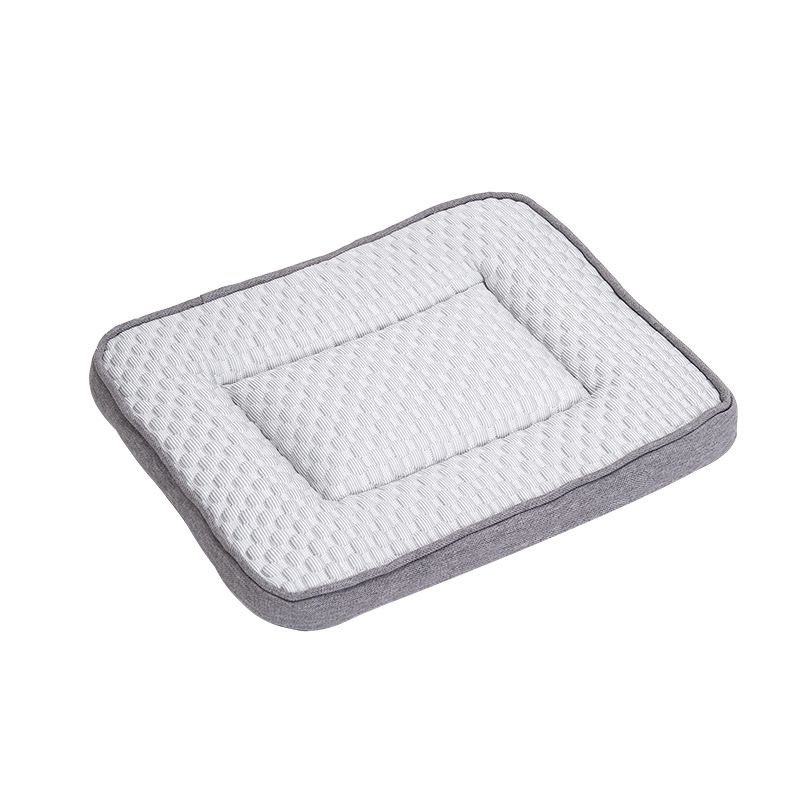Silk Summer Cooling Heat Dissipation Dog Cat Bed Ice Bean Pet Mat_voghion.com