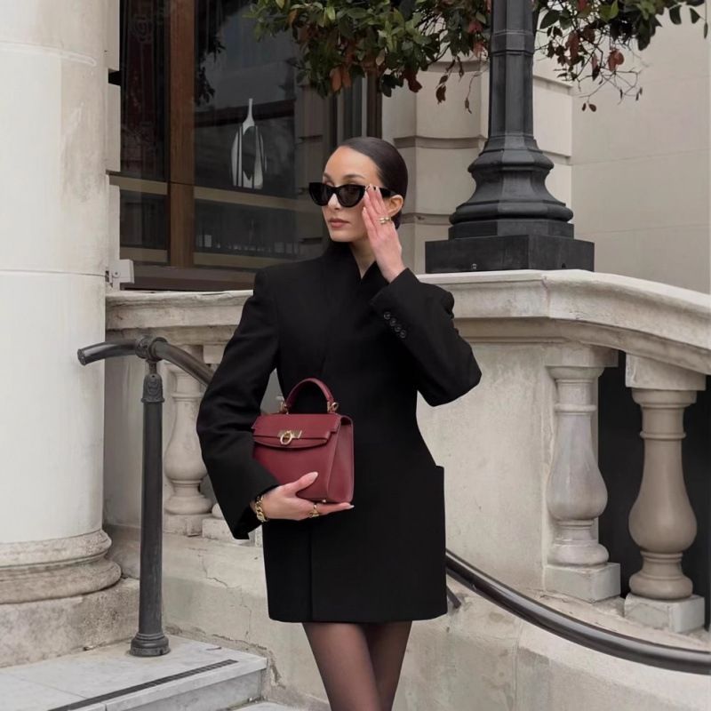 Blazer da donna di alta qualità, alla moda e di personalità, bianco_voghion.com