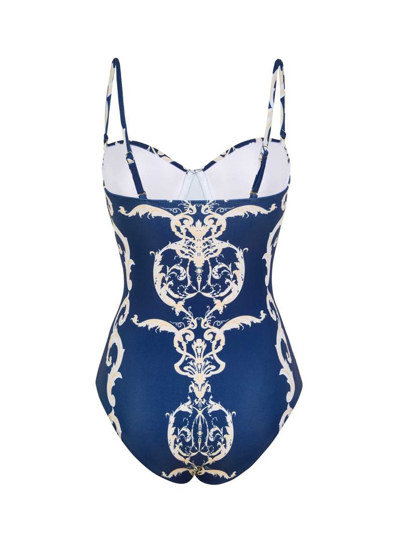 Vêtements pour femmes Maillot de bain pour femmes Slim Rétro Jupe portefeuille rétro Maillot de bain une pièce Maillots de bain chauds_voghion.com