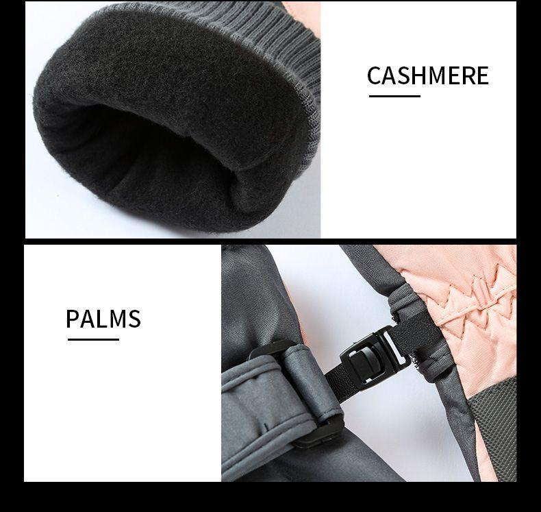 Skijacke für Herren und Damen im Winter, mit Fleece-Wärme verdickt, Touchscreen zum Schutz vor Wind und Kälte, Radfahren im Freien_voghion.com