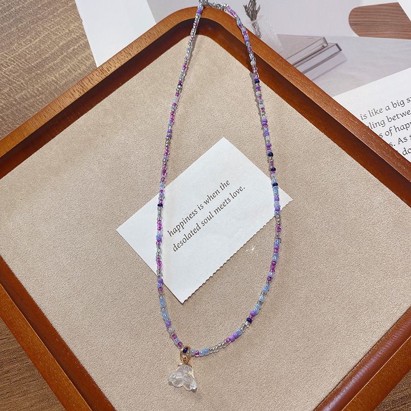 HD4138 nieuwe Chinese trend kleine kralen ketting grote collectie! Lente en zomer meisjes niche verse sleutelbeen ketting ketting_voghion.com