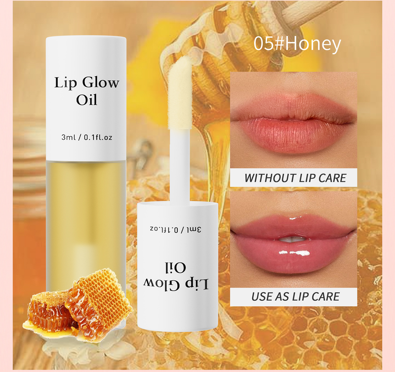 Le gloss aromatisé aux fruits Hellokiss hydrate et répare le fond de teint, ce qui en fait une huile à lèvres transparente_voghion.com