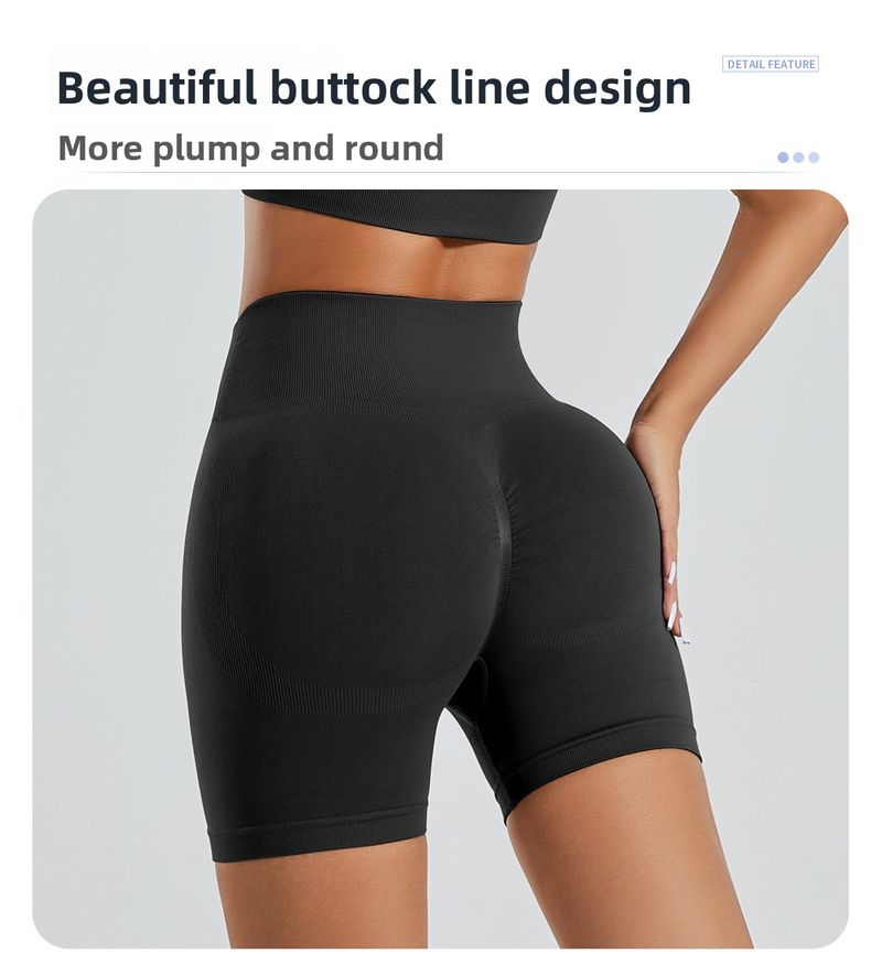 Cross-Border European And American Style Tight Seamless Yoga For Women, Quick-Dry, Slimming, Back-Enhancing Fitness_voghion.com