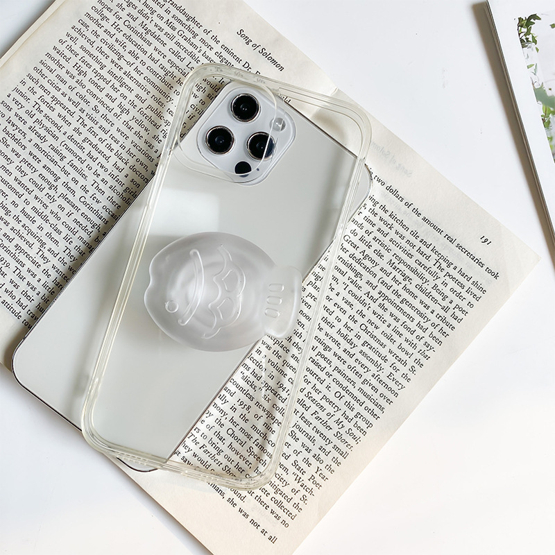 Mae Fish Airbag-Telefonhalter, Schreibtisch, selbstklebendes Luftkissen, wiederverwendbare Stützhalterung, koreanischer Insagram-Stil_voghion.com