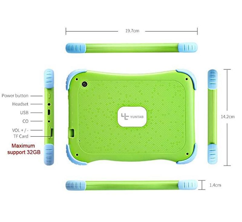 Tablets Q91 Children's Tablet 7inch Student Tablet Early Education Learning Computer HD A33 Cartoon Tablet_voghion.com