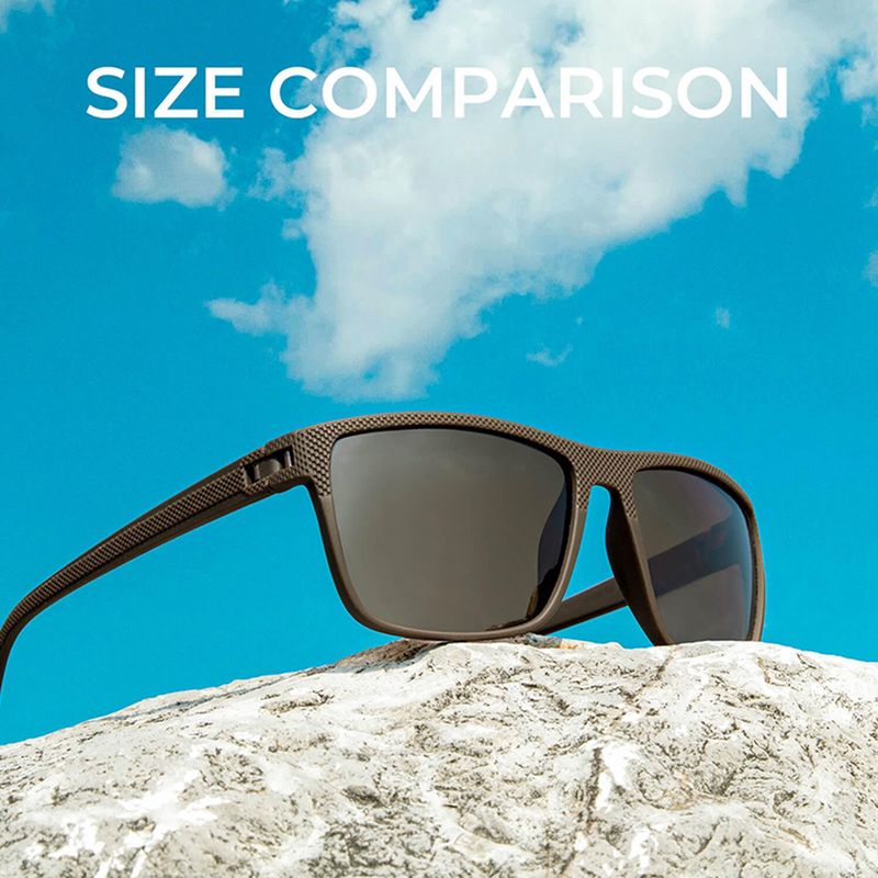 Nye varer NONOR polariserede solbriller til mænd lette solbriller med UV400-beskyttelse til kørsel, fiskeri, golf_voghion.com
