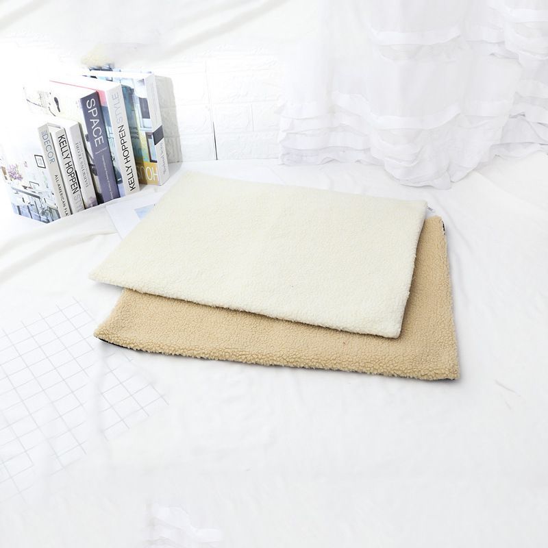 Forniture Letto caldo in lana di agnello Nido di cotone per animali domestici Tappetino autoriscaldante per gatti e cani Coperta_voghion.com