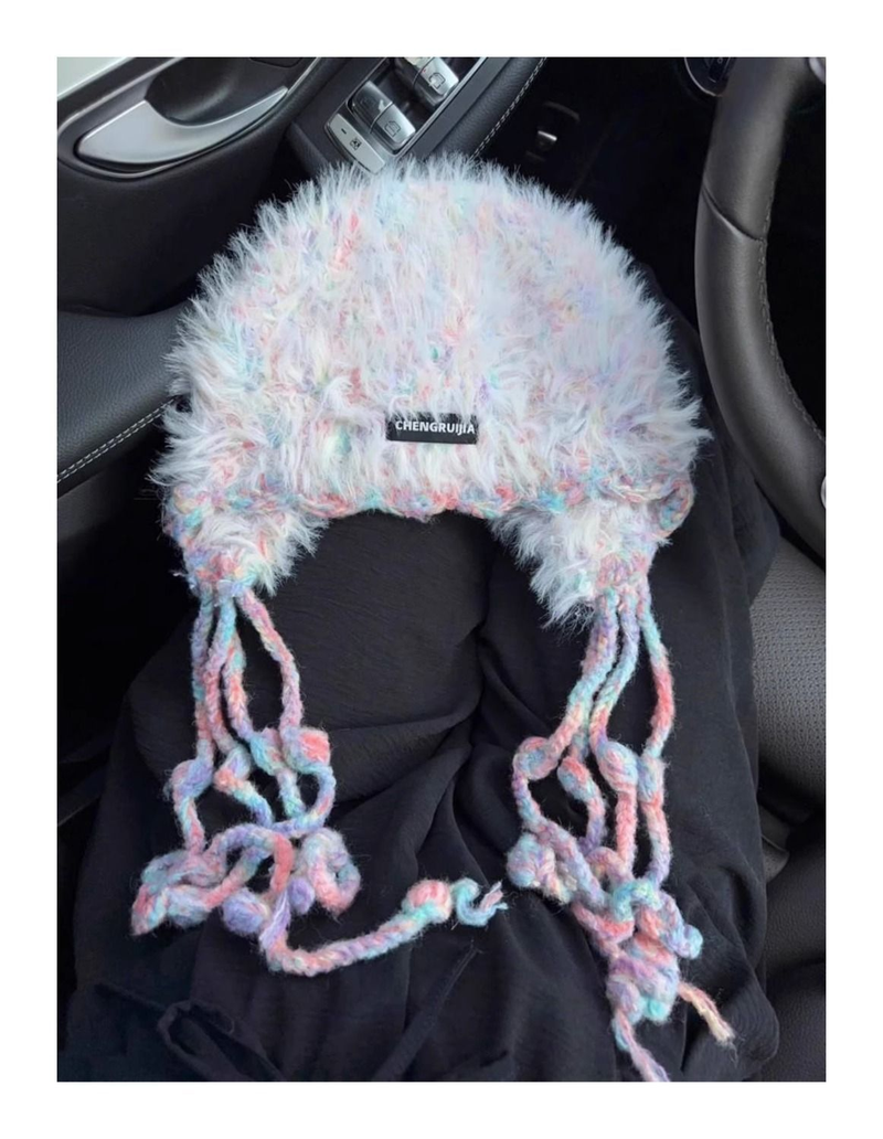 Fatto a mano per l'autunno inverno 2023 dei bambini Nuovo peluche di protezione per le orecchie di alta qualità addensato, caldo e piccolo lavorato a maglia_voghion.com