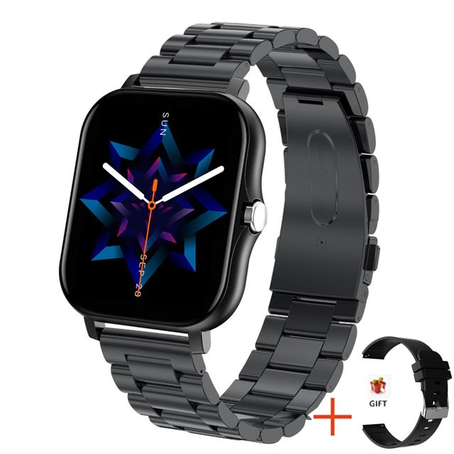 Neue Smartwatch für Damen und Herren, 1,83-Zoll-Farbdisplay, Full-Touch, Bluetooth-Anruf, Smart-Armband, lebenslang wasserdicht, Fitness-Tracker, Gesundheitsarmbänder für Damen_voghion.com