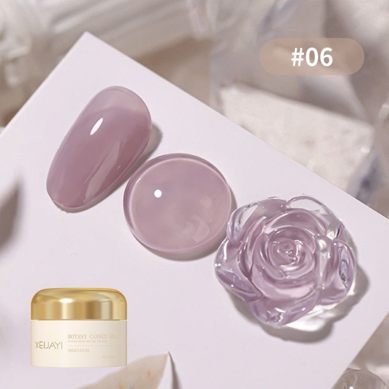 12 kolorów mlecznej galaretki z serii New Clear Solid Summer Ice Transparent Color Gel_voghion.com