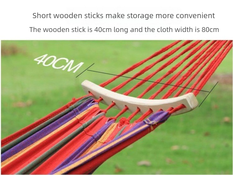 Special For Regular Customers New 24-Hour Shipping Anti-Rollover Canvas Swing Outdoor Double Hammock Chair_voghion.com