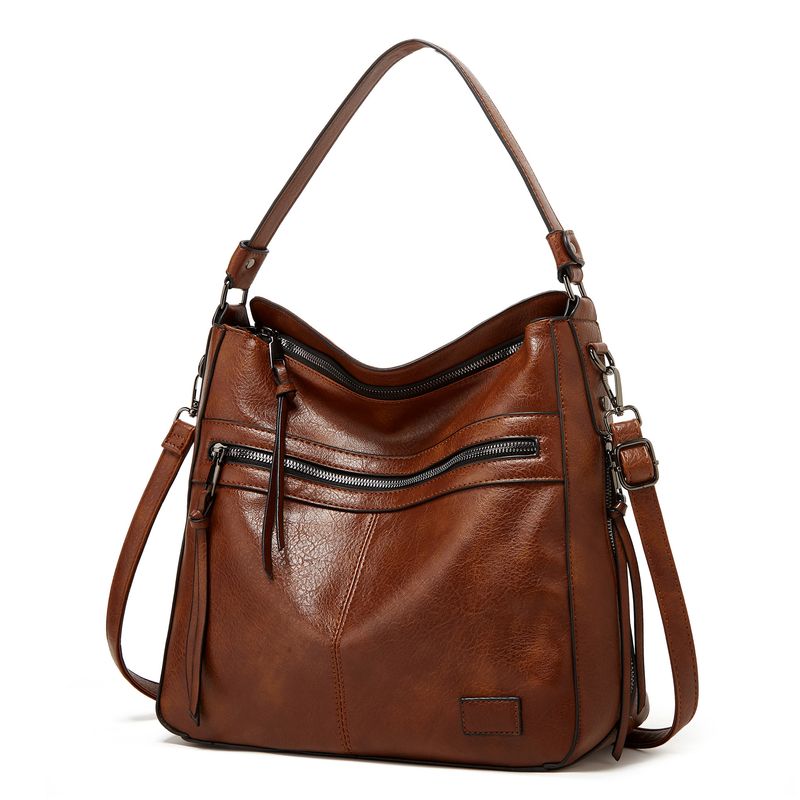 Borsa da donna, nuova, alla moda, grande capacità, borsa a tracolla europea con tracolla singola_voghion.com