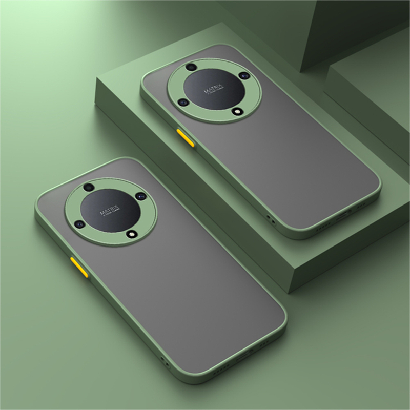 Shockproof Armor Matte Case For Huawei Honor Magic 5 Lite X9A X8A X8 5G X9 Soft Bumper Case For Honor 70 60 50 Pro SE_voghion.com