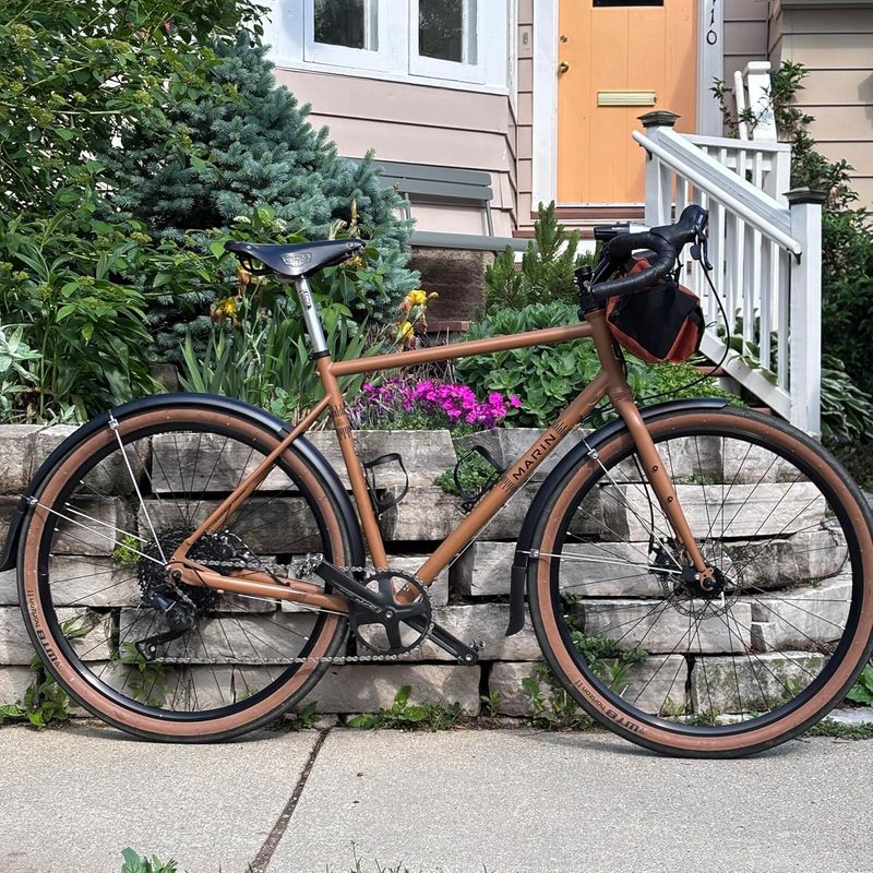 Bike Cascadia Recycled Plastic Fender Set With Mudflaps_voghion.com