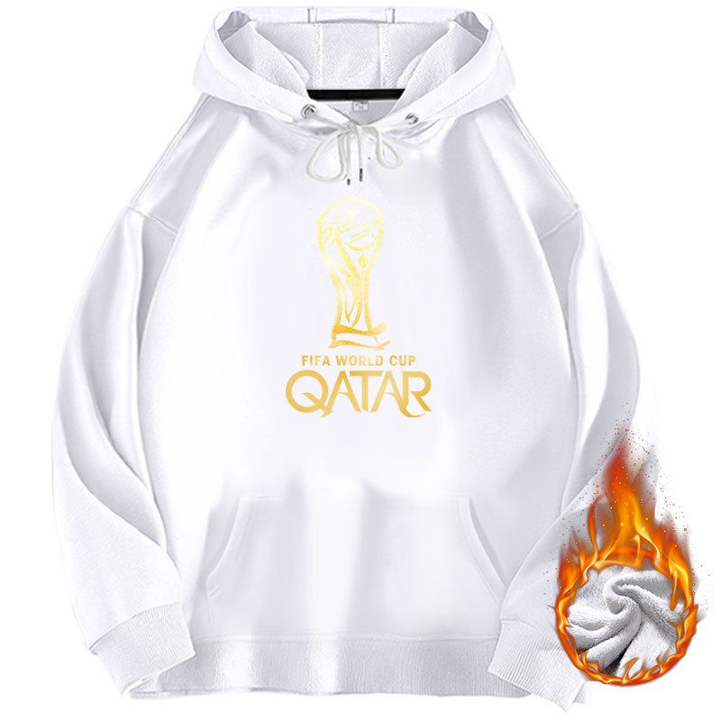 2022 FIFA World Golden Cup Kapuzenpullover mit Samt für Männer und Frauen lockere Mode_voghion.com