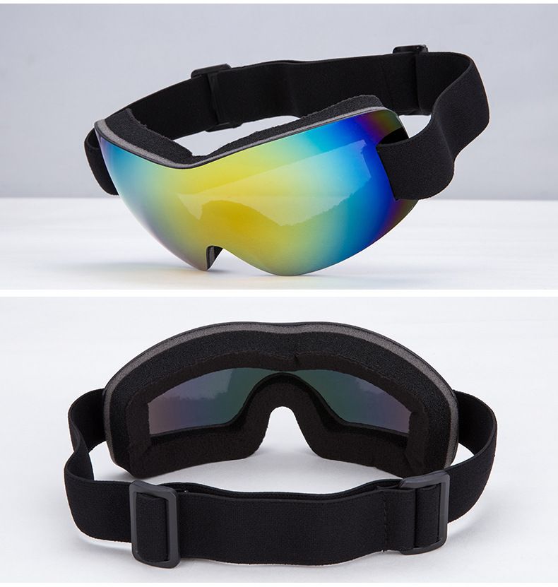 Occhiali da sci sferici senza montatura, unisex, per sport all'aria aperta, alpinismo e moto_voghion.com