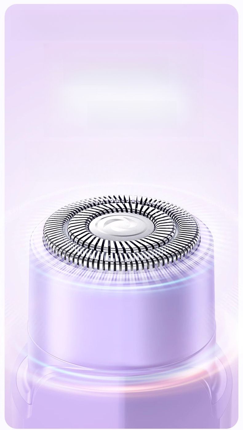 Portable Wireless Rechargeable Dual Head Electric Private Area Shaver Women's Hair Removal Instrument_voghion.com