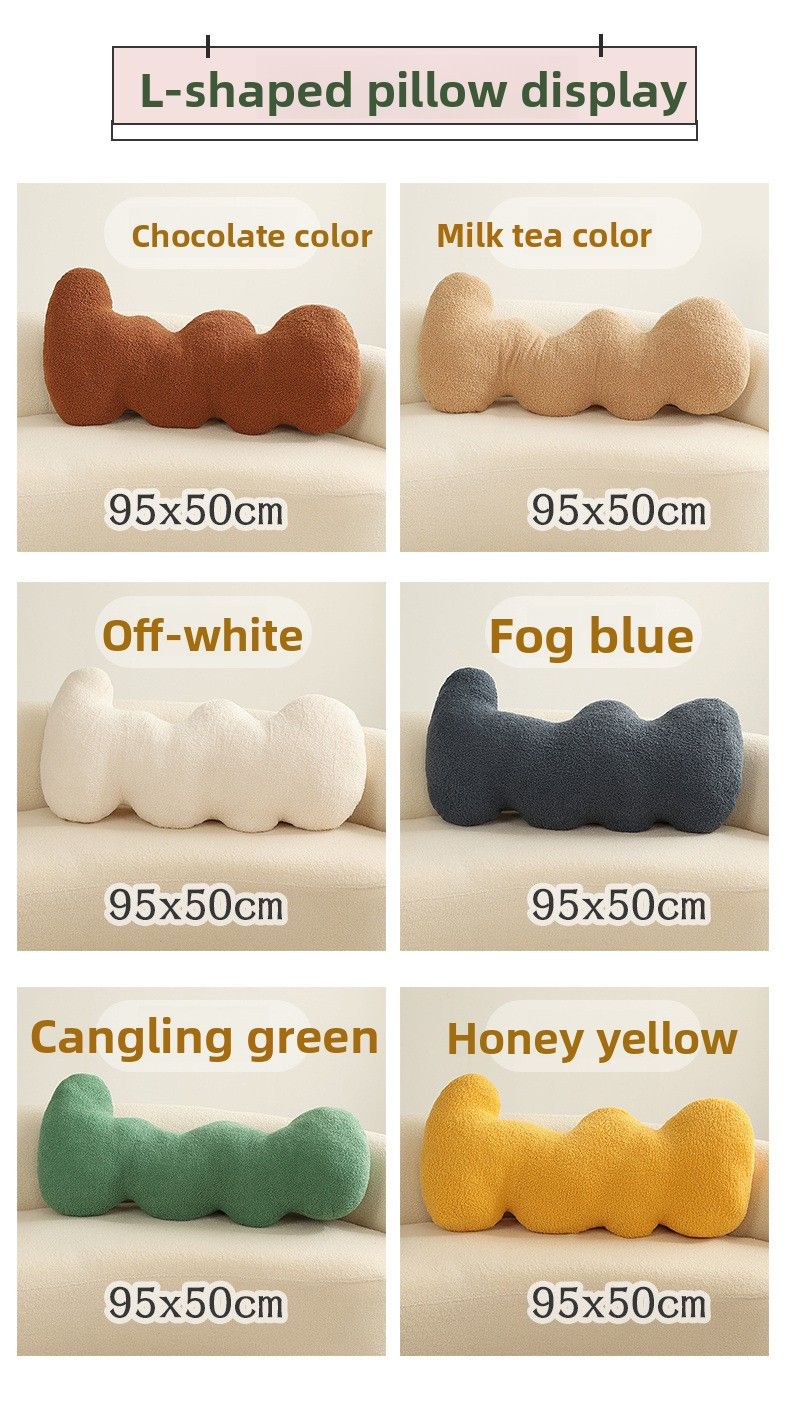 Cuscino decorativo morbido per dormire sul fianco di una ragazza, modello di divano per la casa in stile minimalista Ins Flower_voghion.com