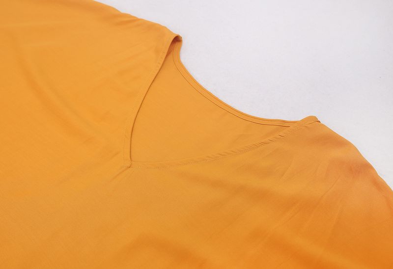 Vêtements pour femmes, nouveau style, chemisier uni en rayonne, jupe longue, ample, pour vacances en bord de mer, maillot de bain, robe, vêtements d'extérieur pour femmes_voghion.com