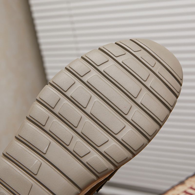 New set of foot comfortable bean shoes flat light breathable men's casual shoes_voghion.com