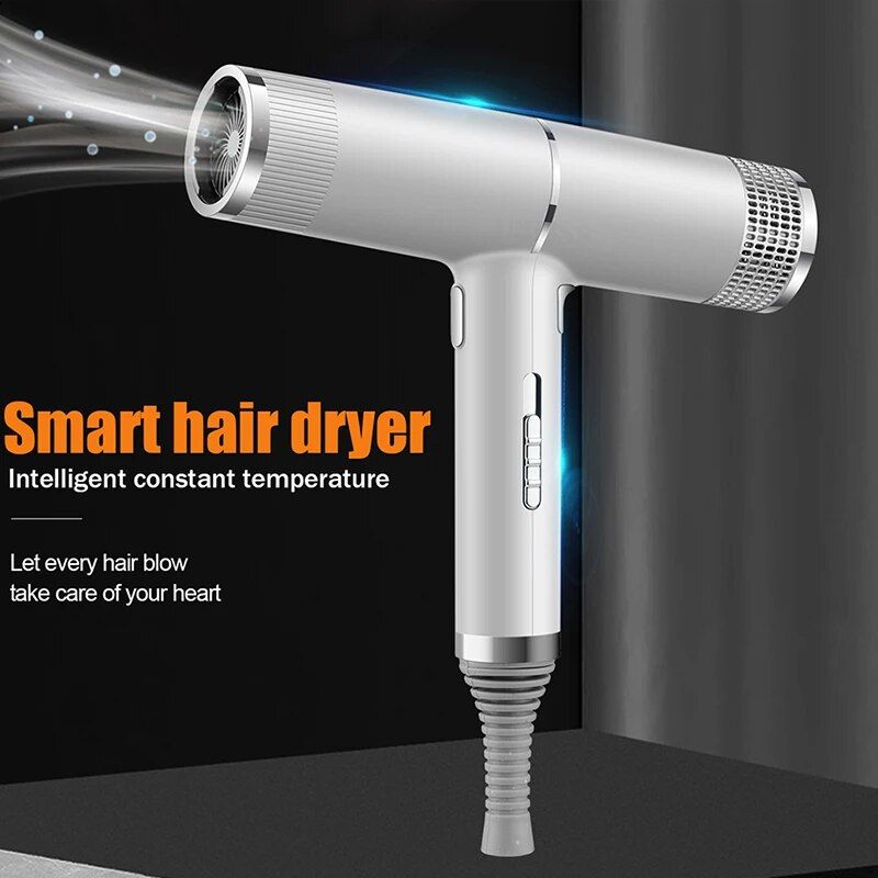 Infrared Negative Professional Ionic Blow Dryer Hot&Cold Wind Salon Styler Tool Hair Electric Drier Blower er_voghion.com