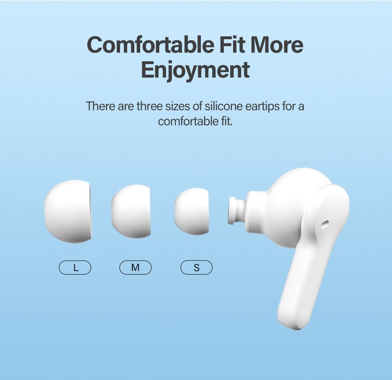 Auricolari wireless QCY T13 Bluetooth 5.1 TWS con 4 microfoni ENC HD, chiamate in standby fino a 40 ore, controllo touch intelligente_voghion.com