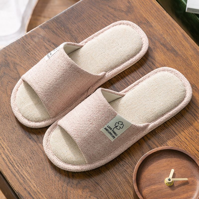 RenMou Linen For Women In All Seasons, Anti Slip Home, Indoor Couple, Cotton And Linen Home Floor Cloth Sl, Men's Cool Exclusive Supply_voghion.com