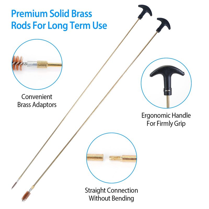 Universal Gun Cleaning Kit Gun Cleaning Brushes Mops Muff Guard _voghion.com