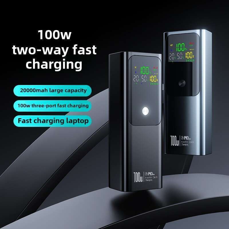 High Super Fast Charging 100W Power Bank 20000mAh Nofëllbar Laptop POWER BANK_voghion.com