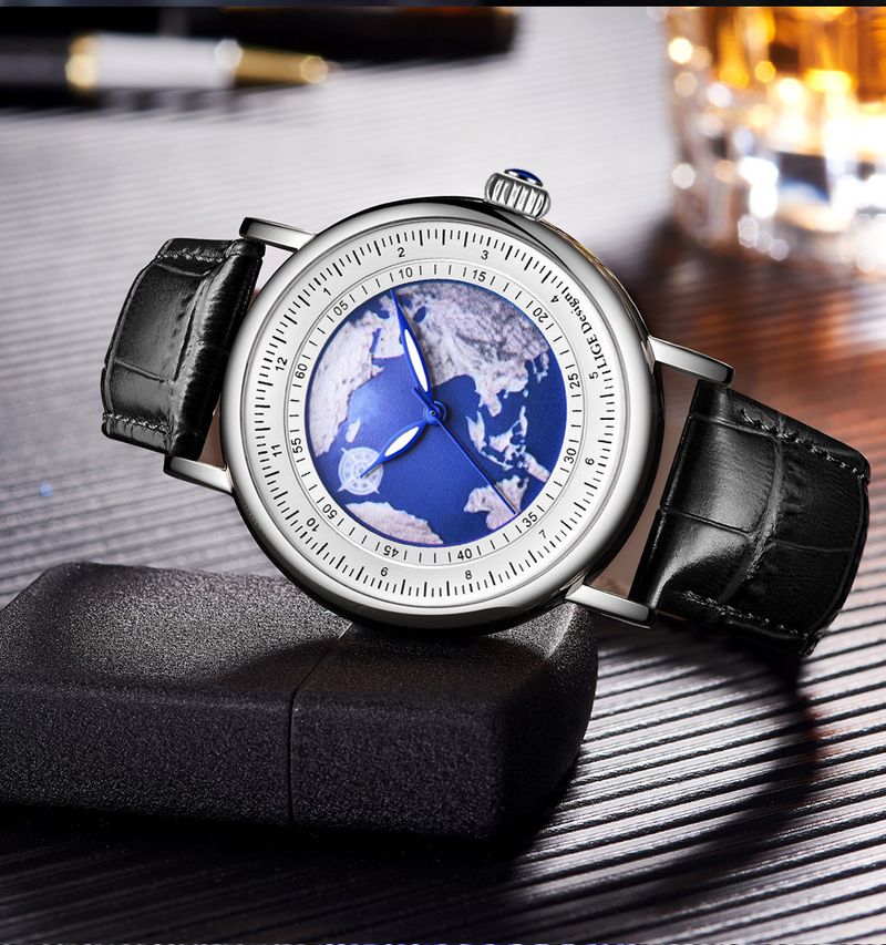 Heren- en damesmode quartzhorloge met roestvrijstalen band, waterbestendig, minimalistisch ontwerp voor zakelijk en casual gebruik_voghion.com