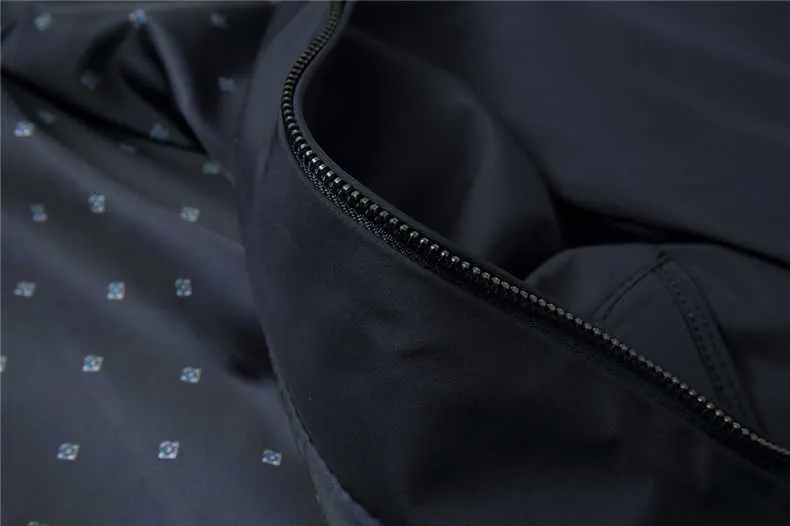 Männer Jacken Frühling Herbst 2022 Mittleren Alters Business Casual Dünne Mantel Männer Stehen Kragen Winddicht Zipper Vater Varsity_voghion.com