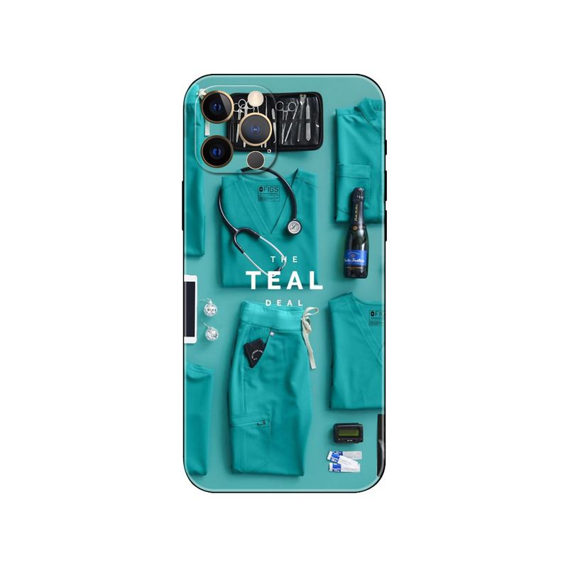 Geschikt voor iPhone 15 spuit stethoscoop pil schattige medische student verpleegster masker telefoonhoesje_voghion.com