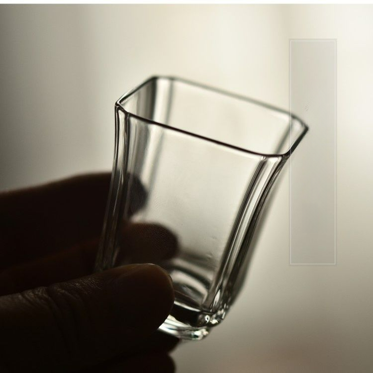 Banyi Glass Tasting High Transparency Pure Handmade Thickened Heat-Resistant Scent Sake Master Personal Cup_voghion.com