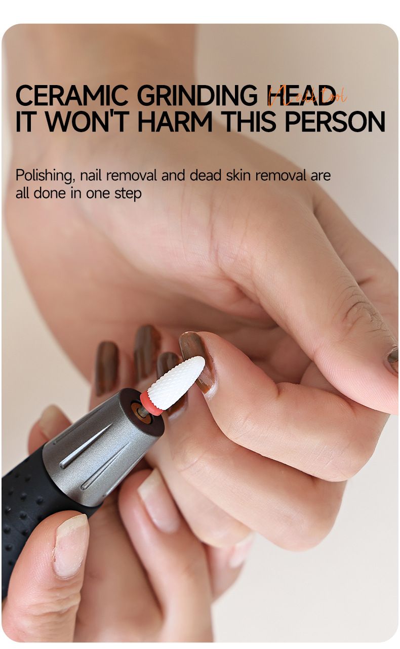 Dissolvant pour vernis à ongles et outil d'art rechargeable, stylo de meulage, petit polissoir à ongles portable_voghion.com