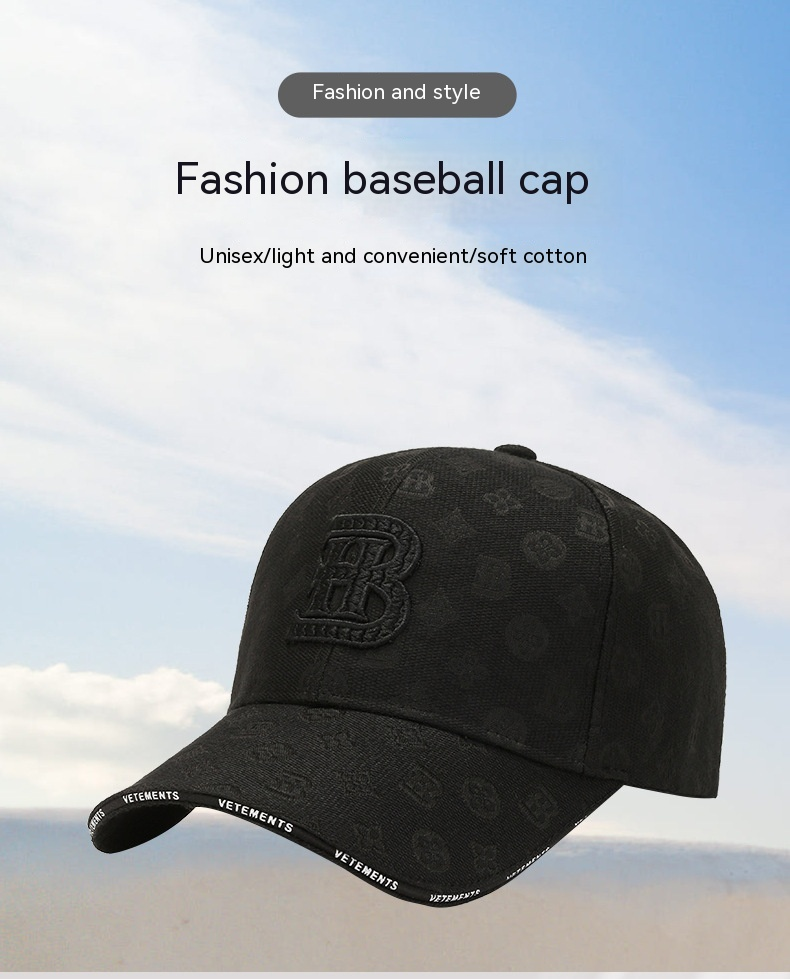 Chapeau de Baseball pour femmes, nouveau chapeau polyvalent pour les saisons d'automne et d'hiver, grande circonférence de la tête, chapeau en langue de canard, 2023_voghion.com