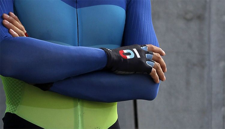 Gants de cyclisme respirants pour hommes et femmes, édition spéciale, pour le contre-la-montre, le cyclisme, le cyclisme d'équipe, les demi-doigts_voghion.com
