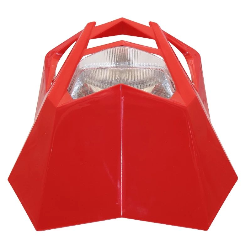 Universal Motorrad Scheinwerfer Scheinwerfer Verkleidung Farol De Milha Para Moto Fit Für HONDA XR CRF 150 230 250 450 Dirt Bike_voghion.com