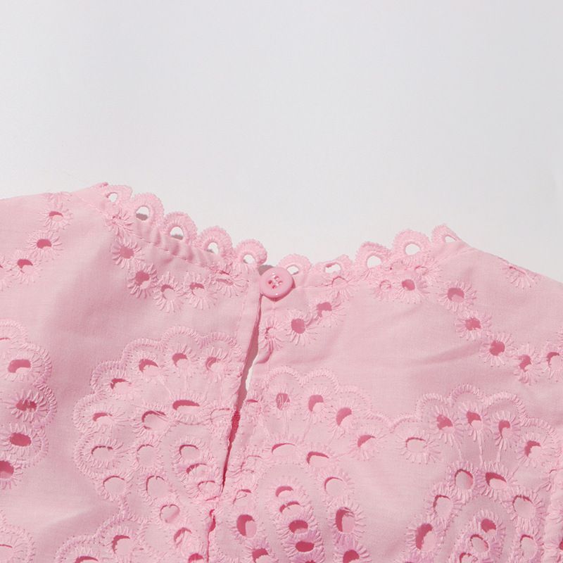 Vêtements pour femmes, col rond, gilet sans manches, taille haute, jupe brodée, costume deux pièces_voghion.com