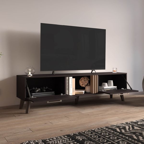 Lankin TV Stand, 2 Doors, 1 Shelf_voghion.com