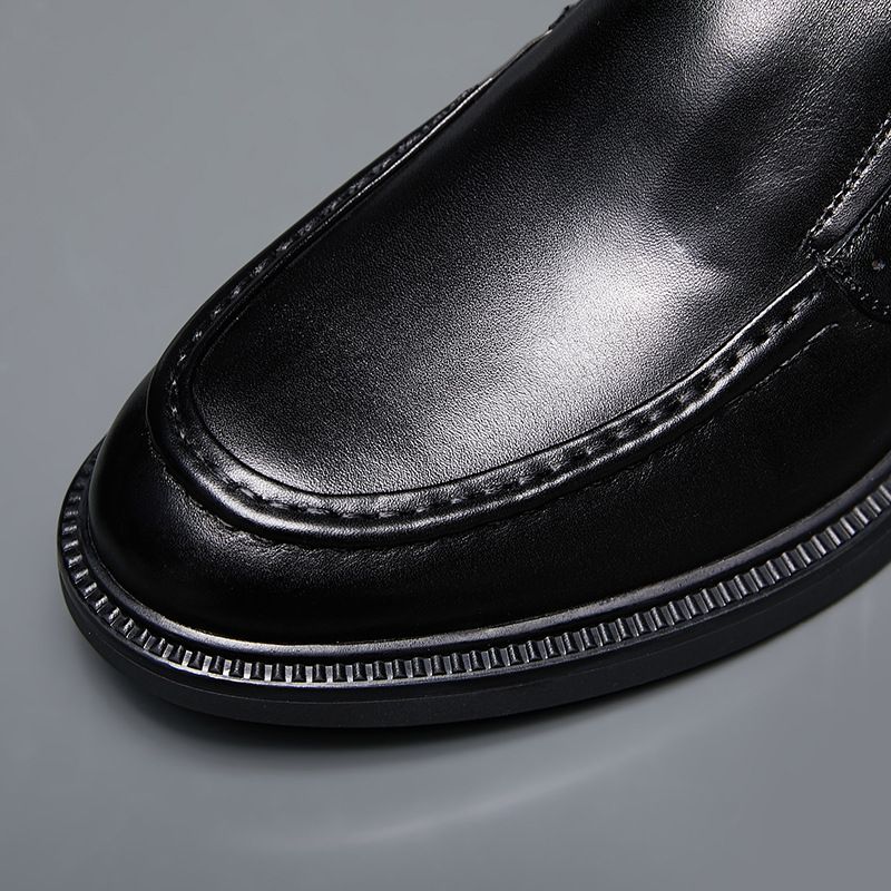 Unschlagbare Qualität Empfehlen Sie das neue Frühjahr 2025 Business mit niedrigen Absätzen und bequemer Passform für Herren-Arbeitsschuhe_voghion.com