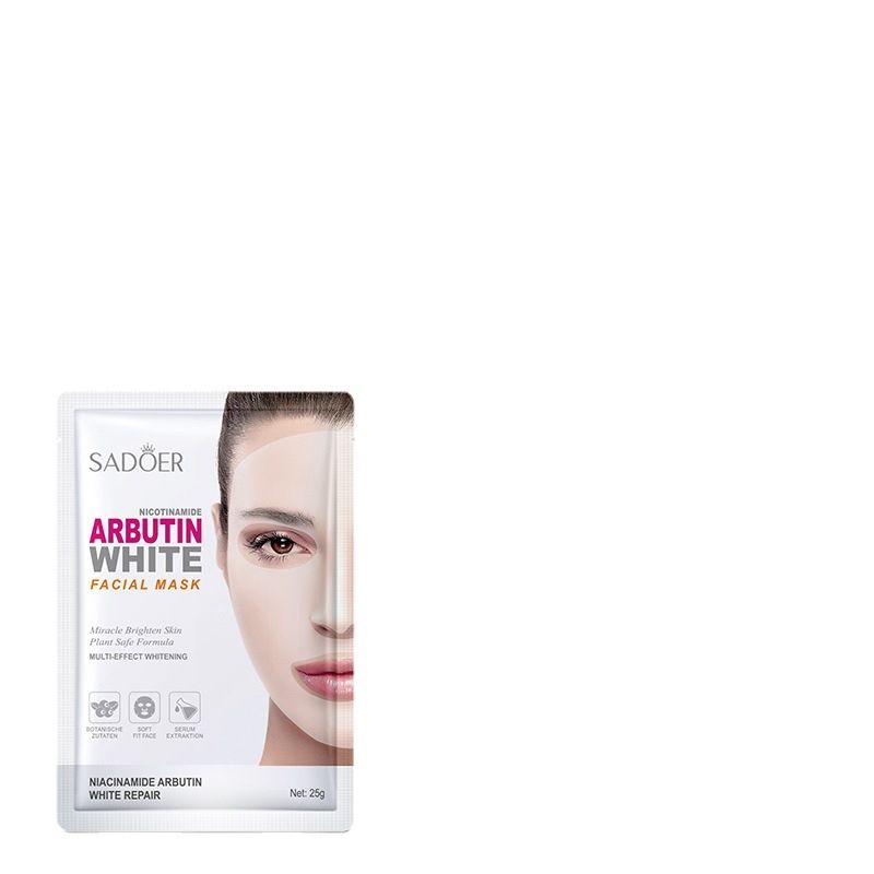 SADOER Niacinamide Arbutin Facial Mask Moisturizing And Repairing Dark Pores_voghion.com