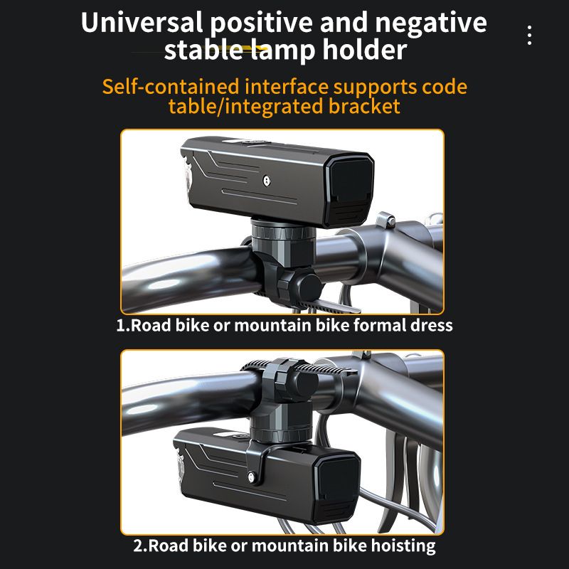 Ny Night Riding Strong USB Lading Lifting Mountain Digital Display Sykkellys_voghion.com