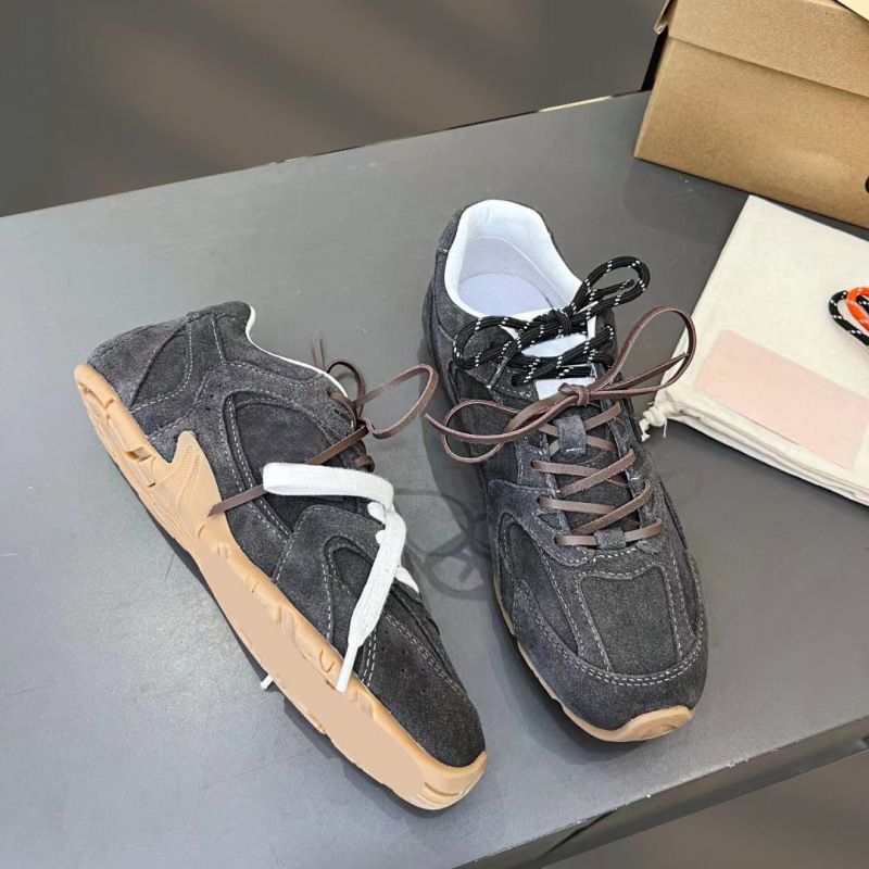 New High Quality~Mi Miao Co Branded 530 Color Blocked Lace Up Couple's Sports Forrest Gump Shoes For Men And Women_voghion.com